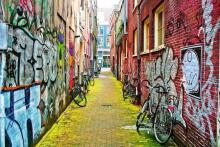 Ravensburger pusle 3000 tk Street Art Amsterdamis