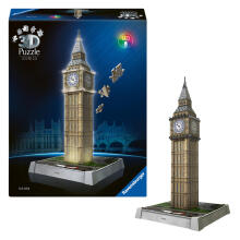 Ravensburger 3D Pusle LED Valgusega: Big Ben