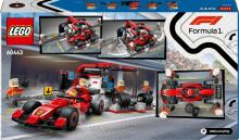 LEGO City F1 Pit Stop & Pit Crew with Ferrari Car
