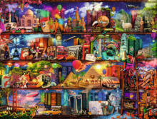 Ravensburgeri pusle 2000 tk Raamatute maailm