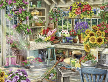 
Ravensburger Pusle 2000 tk Aedniku Paradiis