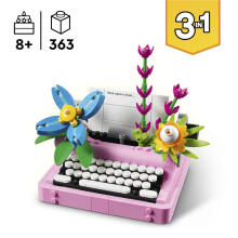 LEGO Creator kirjutusmasin lilledega