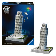 Ravensburger 3D Pusle LED Valgusega: Pisa Torn
