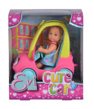 Simba Doll Evi With A Cute Car 