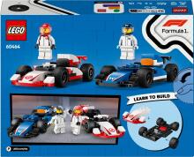 LEGO City F1 Williams Racing & Haas F1 võidusõidumasinad