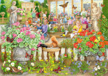 Ravensburger pusle 1000 tk Kohvik looduse keskel