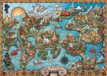 Ravensburger Pusle 1000 tk Atlantis