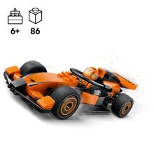 LEGO City F1 sõitja koos McLaren võidusõiduga