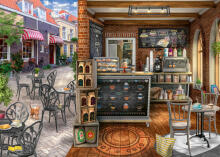 Ravensburger Pusle 1000 tk Caffee
