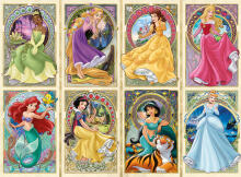 Ravensburgeri pusle 1000 tükki: Disney printsessid