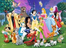 Ravensburger pusle 200 tk Disney lemmikud