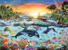 Ravensburger pusle 200 tk Orca paradiis