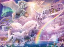 Ravensburger pusle 100 tk Pegasuse ükssarved