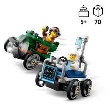 LEGO City Lennuk vs. Haigla Voodi Võidusõiduauto Komplekt
