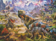 Ravensburgeri pusle 300 tk Dinosaurus