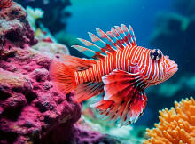 Ravensburger Pusle 500 tk Punane Lionfish