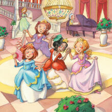 Ravensburger pusle 3x49 tk Little Princess