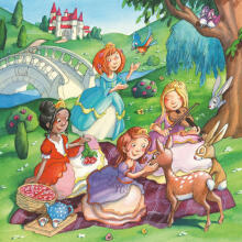 Ravensburger pusle 3x49 tk Little Princess