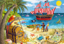 Ravensburger pusle 2x24 tk Piraadid ja Merineitsid