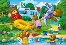 Ravensburger Pusle 2x24 tk Karude Puhkus
