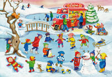 Ravensburger Pusle 2x24 tk Ujumine järves