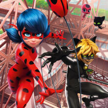 Ravensburger Puzzle 3x49 tk Miraculous