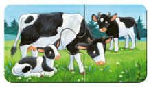 Ravensburger Minu Esimene Pusle 9x2 tk Taluloomad