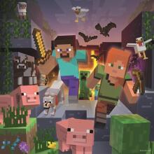 Ravenburgeri Puzzle 3x49 Tükki Minecraft