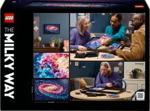 LEGO Art The Milky Way Galaxy Set, Space Model Kit for Adults to Build Art.31212 "Linnutee" seinakunst