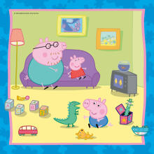 Ravensburger Pusle 3x49 tk Peppa Pig
