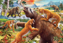 Ravensburger pusle 2x24 tk dinoosid