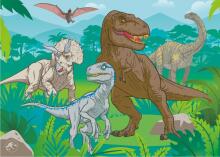 Dino pusle 24 tk, Dinosaurusete maailm