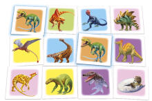 Taktikaline lauamäng Memo Dinosaurus