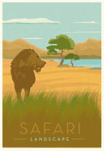 Ravensburger Pusle 99 tk Safari