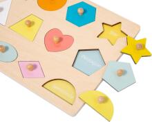 Adena Montessori Wooden Art.294587 Montessori puidust puslelaud