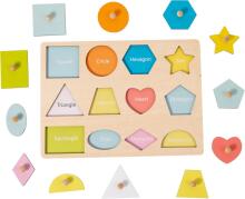 Adena Montessori Wooden Art.294587 Montessori puidust puslelaud