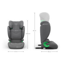 KINDERKRAFT Autoistme JUNIOR FIX 2 PLUS i-Size hall