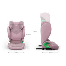 KINDERKRAFT Autoistme JUNIOR FIX 2 PLUS i-Size roosa
