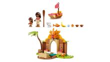 LEGO Disney Moana küla maja ja paat