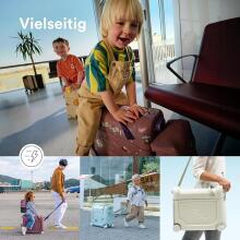 Stokke Parent-Child Travel Kids Luggage Art.295871 Sea Green   Kohver-iste ratastel 3 ühes