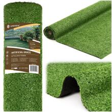 Kunstmuru rull 2x5 m roheline vaip terrassile rõdule aia vaibale 10 mm