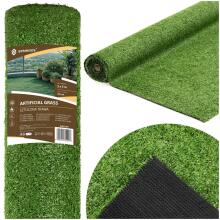 Kunstmuru rull 2x5 m roheline vaip terrassile rõdule aia vaibale 10 mm