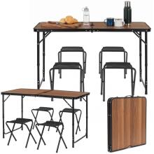 Matkakomplekt – laud ja toolid CS0180