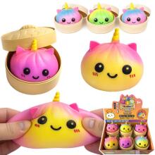 Bebe Basic Squishy Mesh Unicorn Dumpling Art.B-1704 Stressivastane pehme silikoonpall (squishy)
