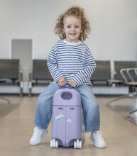 Stokke Parent-Child Travel Kids Luggage Art.296469 Coral Pink   Kohver-iste ratastel 3 ühes