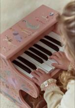 Little Dutch puidust klaver Safari Friends Pink FSC Art.7477