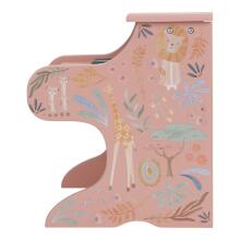 Little Dutch puidust klaver Safari Friends Pink FSC Art.7477