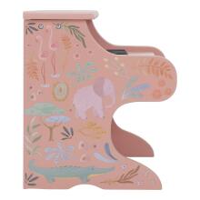 Little Dutch puidust klaver Safari Friends Pink FSC Art.7477