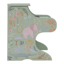 Little Dutch puidust klaver Safari Friends Green FSC Art.7476