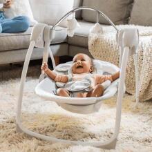 Ingenuity Comfort 2 Go Portable Baby Swing Art.296542 Endless Bloom Kiiktool meloodiatega